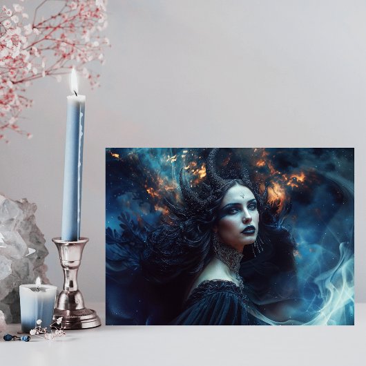 Nyx Griechische Göttin Karte