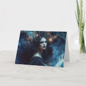 Nyx Griechische Göttin Karte (Vorderseite)