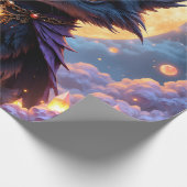 Nyx – Wächter des Mondlichts.  Geschenkpapier (Ecke)