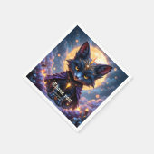 Nyx – Wächter des Mondlichts. Serviette (Ecke)