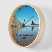 NZ AKL Anawhata Beach Wandergedächtnis Uhr (Winkel)