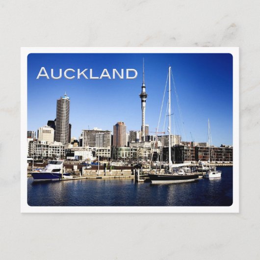 NZ Auckland - Sky Tower - Postkarte (Vorderseite)
