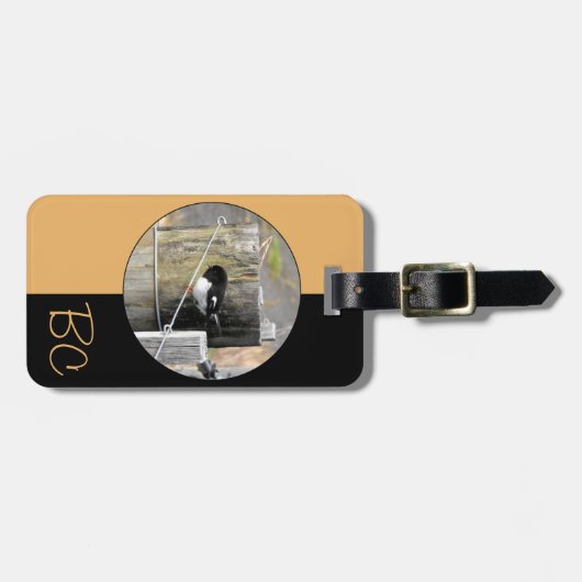 NZ Bird Gepäckanhänger (Vorderseite horizontal)