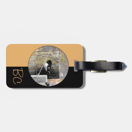 NZ Bird Gepäckanhänger (Rückseite horizontal)