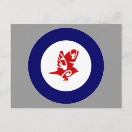 NZ bird Silvereye TAHUHOU Postkarte