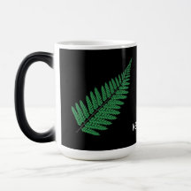 NZ Fern Morphing Tasse