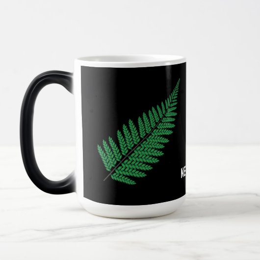 NZ Fern Morphing Tasse (Links)