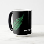 NZ Fern Morphing Tasse (Vorderseite Links)