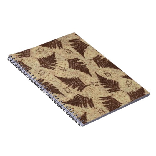 NZ Fern-Notebook Notizblock (Rechte Seite)