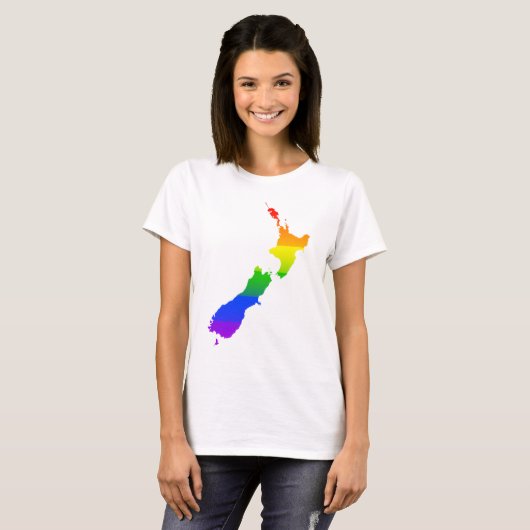 NZ Gay Pride T-Shirt (Vorne ganz)