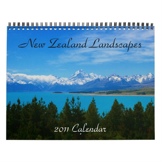 NZ gestaltet Kalender 2011 landschaftlich (Titelbild)