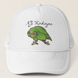 NZ Kakapo-Kappe Truckerkappe