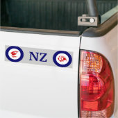 NZ KIWI und Rock Wren Autoaufkleber (Auf Lkw)