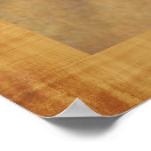 NZ Maori Chieftain Tukukino von Gottfried Lindauer Poster (Ecke)