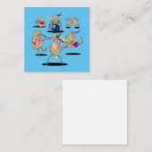 NZ Music Kiwi Band Mitteilungskarte (Vorne/Hinten)