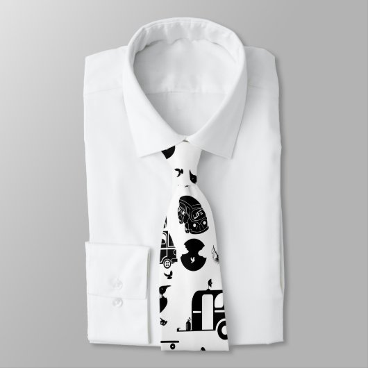 NZ-Muster Krawatte (Gebunden)