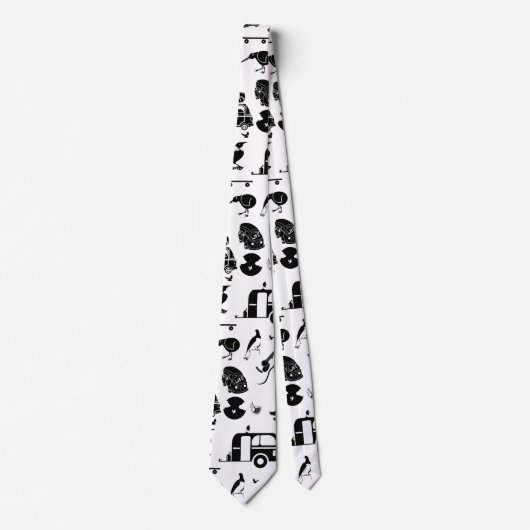 NZ-Muster Krawatte (Vorderseite)