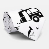 NZ-Muster Krawatte (Gerollt)