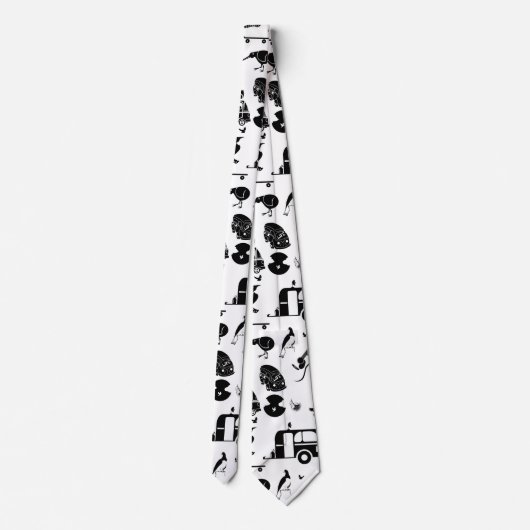NZ-Muster Krawatte (Rückseite)