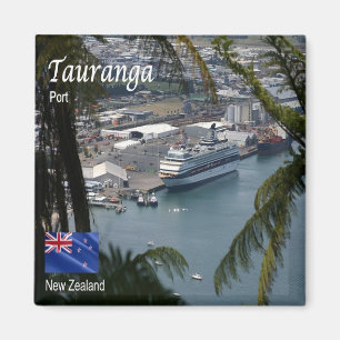 NZ - Neuseeland - Tauranga - Hafen Magnet