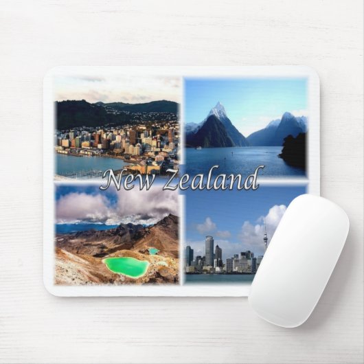 NZ Neuseeland - Wellington - Mousepad (Mit Mouse)