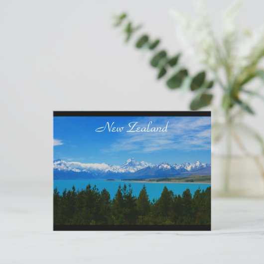 Nz Südalpen Postkarte (Stehend Vorderseite)