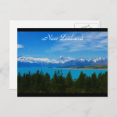 Nz Südalpen Postkarte (Vorne/Hinten)