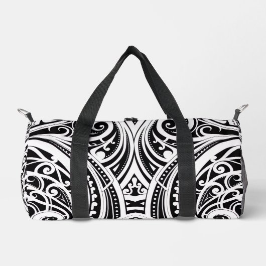 NZKULTUR-einzigartiges Māori-Design Duffle Bag (Vorderseite)