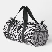 NZKULTUR-einzigartiges Māori-Design Duffle Bag (Rechte Ecke)