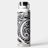 NZKULTUR-einzigartiges Māori-Design Trinkflasche (Rückseite)