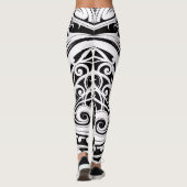 NZKULTUR Trainer Leggings einzigartiges Māori Desi (Rückseite)