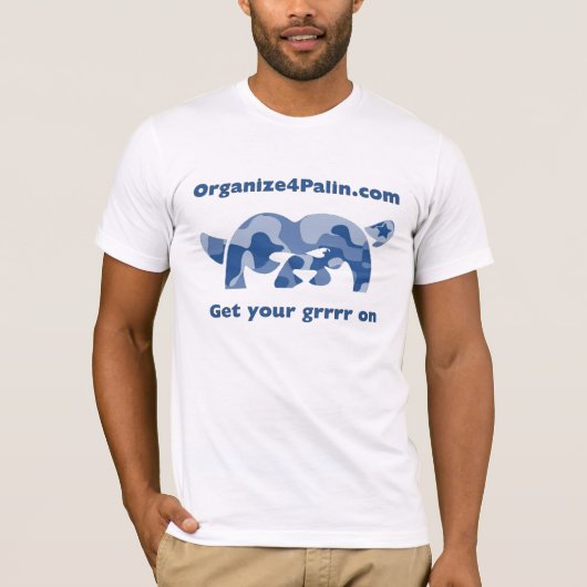 O4P - Camouflageblau - s T-Shirt (Vorderseite)