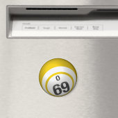 O 69 Bingo-Kugelmagnet Magnet (In Situ (Geschirrspüler))