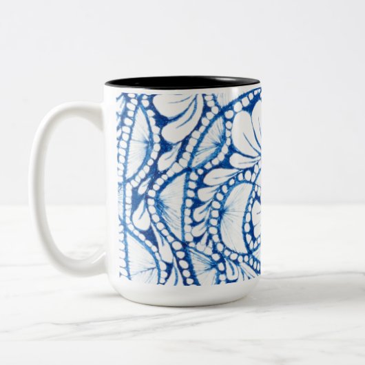 O&A Zweifarbiges Kaffeetasse (Links)