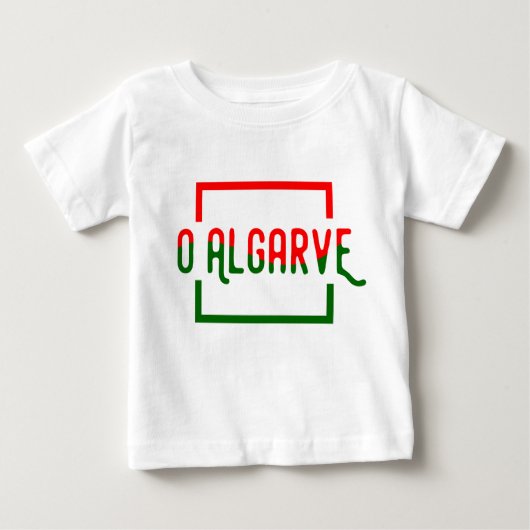 O Algarve Baby T-shirt (Vorderseite)