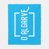 O Algarve Fleecedecke (Vorderseite)
