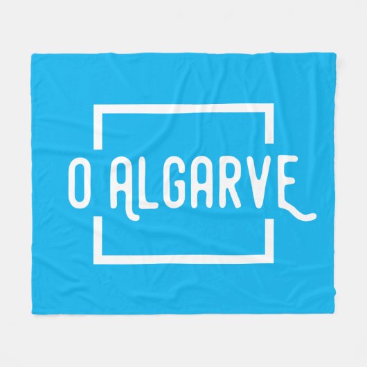 O Algarve Fleecedecke (Vorderseite (Horizontal))