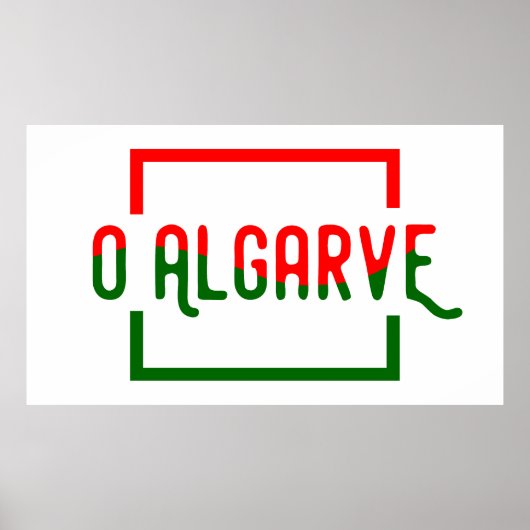 O Algarve Poster (Vorne)