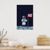 O astronauta poster (Küche)