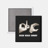 O.B.C. Magnet $ 2,85 (Vorderseite/Rückseite)