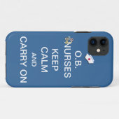 O.B. Krankenschwestern behalten Case-Mate iPhone Hülle (Rückseite (Horizontal))