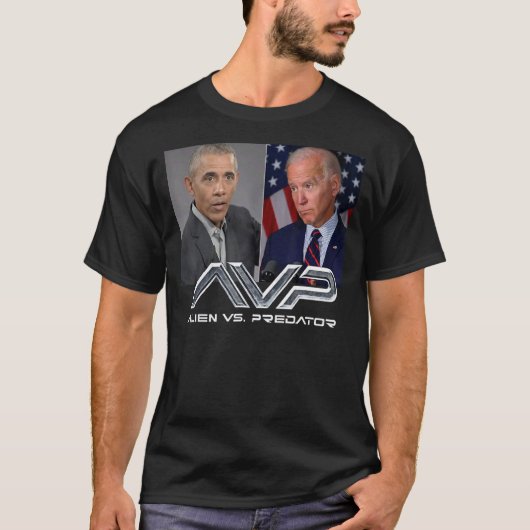 O Bama B Iden Avp Alien Vs P Redator T-Shirt (Vorderseite)