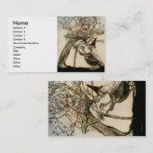 O-Baum von meinen Visitenkarte (Vorne/Hinten)