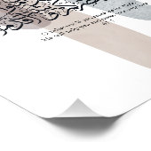 O Believers – Elegant Arabic Calligraphy Wall Art  Fotodruck (Ecke)