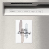 O Believers – Elegant Arabic Calligraphy Wall Art  Magnet (In Situ (Geschirrspüler))