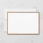 O Blank-Einladungsvorlage für Solids Einladung (Rückseite)