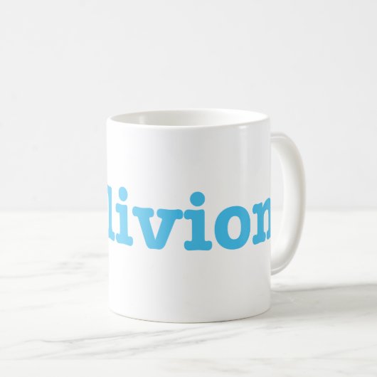 O.blivion Kaffeetasse (VorderseiteRechts)