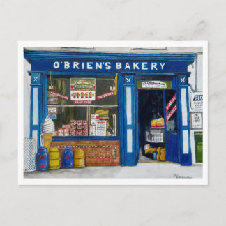 O´Brien ` s Bäckerei Postkarte