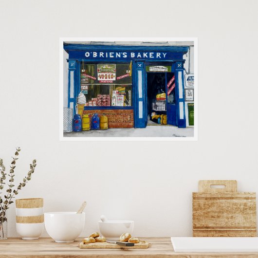 O`Brien's Bäckerei Poster (Küche)
