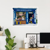 O`Brien's Bäckerei Poster (Heimbüro)
